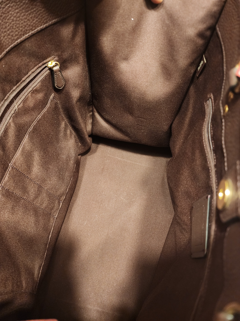 the Coach Dempsey Tote 40 in Signature Jacquard with Stripe and Coach Patch - Picture 15 of 16